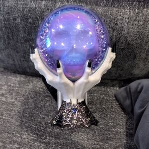 Bath & Body Works Purple and Blue Iridescent Crystal Ball Display